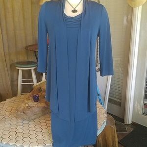 Connected Apparel Lady’s Dress w/Jacket Sz 6Tall